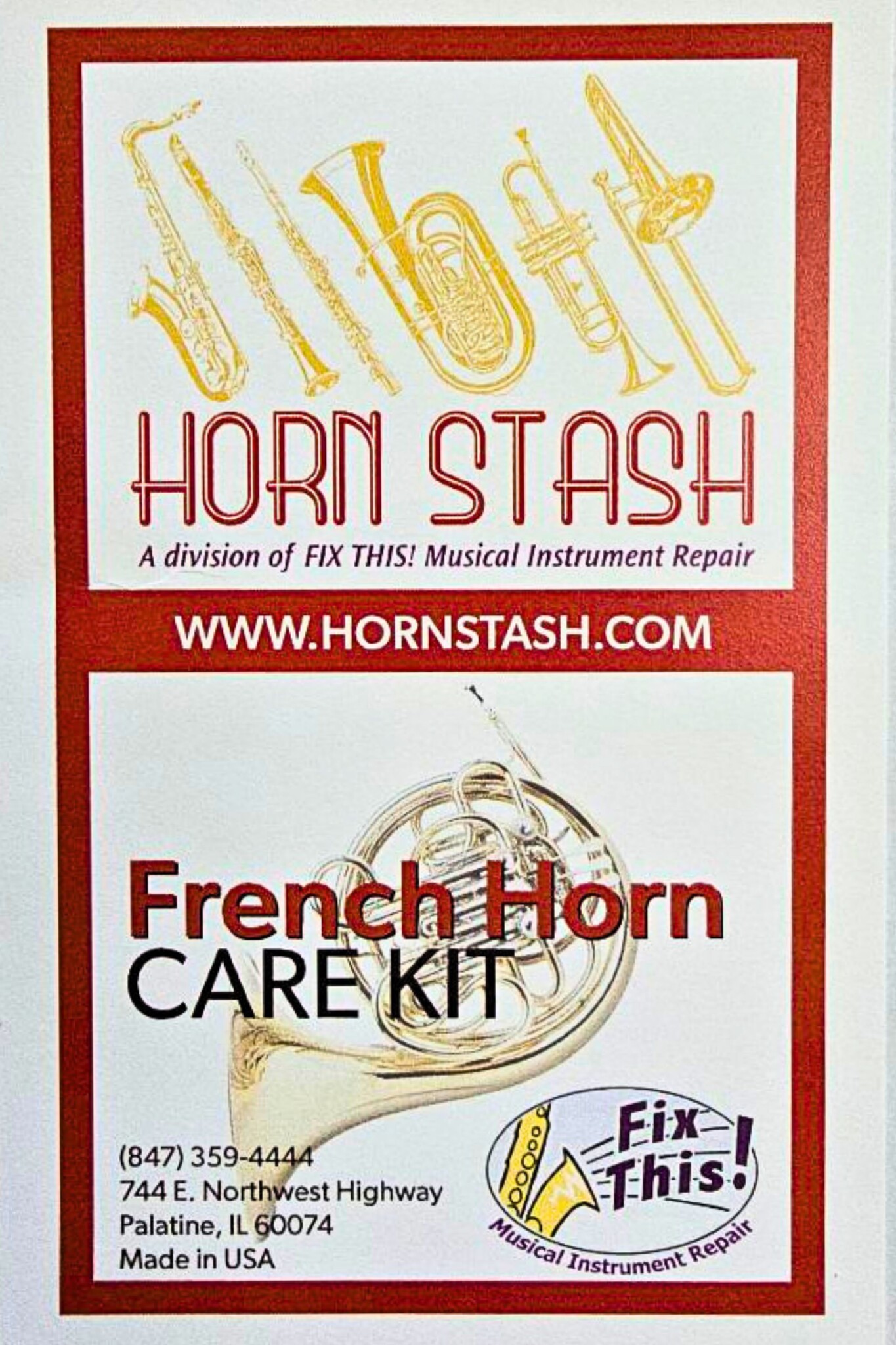 Fix This! Fix This! French Horn Care Kit