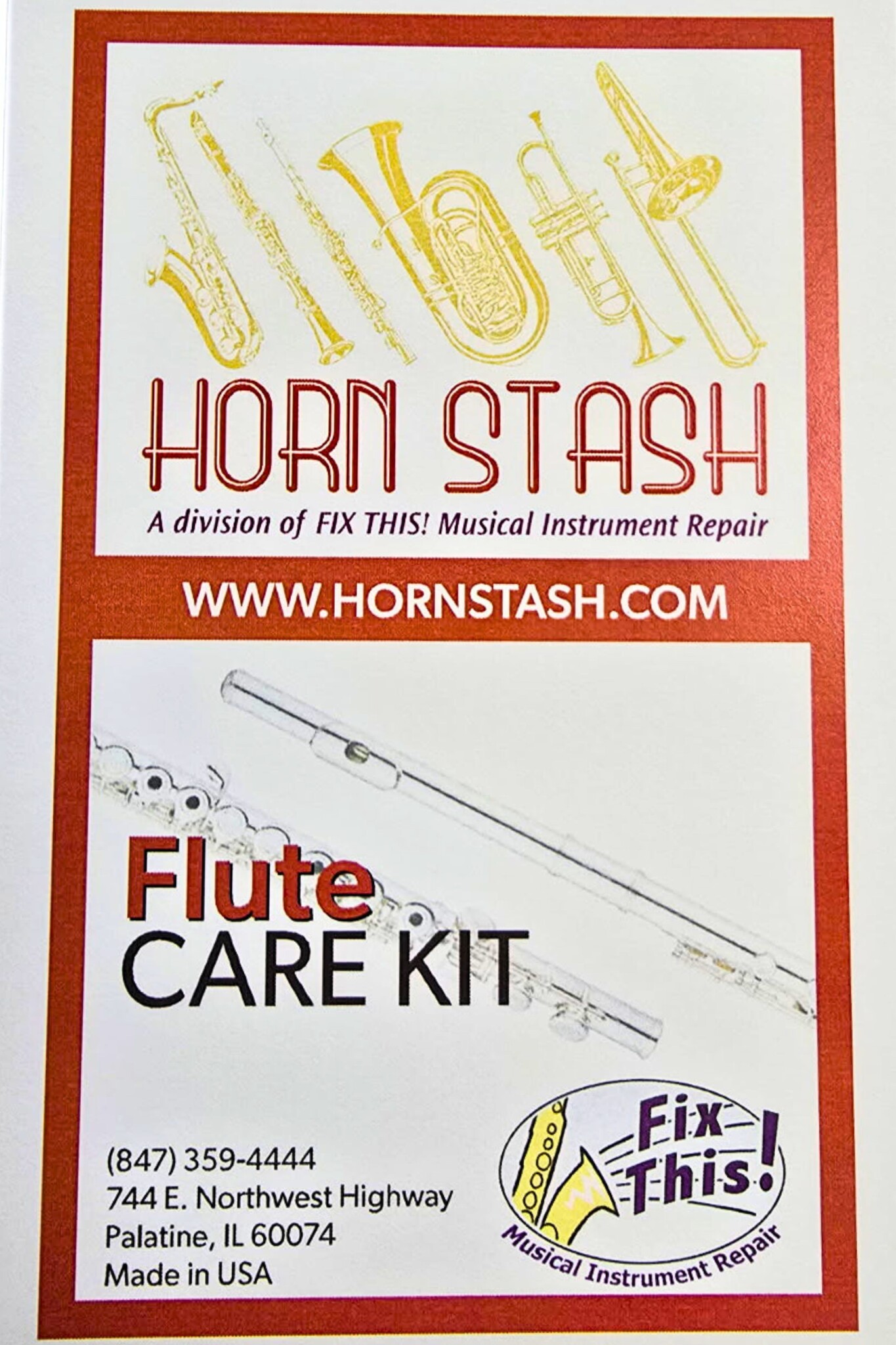 Fix This! Fix This! Flute Care Kit
