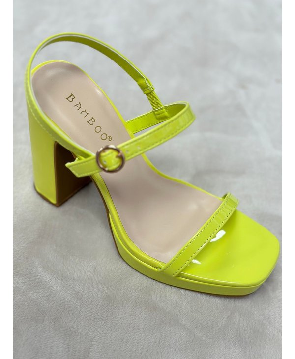 Done By None Women Women Green Heels - Buy Neon Yellow Color Done By None  Women Women Green Heels Online at Best Price - Shop Online for Footwears in  India | Flipkart.com