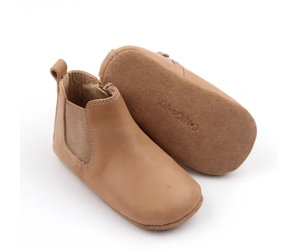 soft leather booties for babies