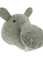 fiona walker england Mini Grey Hippo