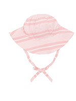 minnow Sorbet Pink Stripe Sun Hat
