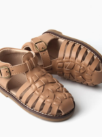 consciously baby Leather Indie Sandals - Tan