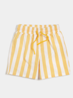 miles the label Sunny Yellow Stripe Swim Short