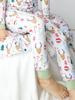 Emerson & Friends Santa and Friends Bamboo Christmas Pajamas