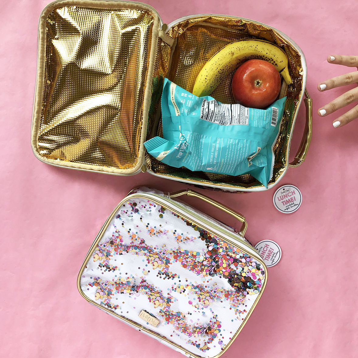 confetti lunch box