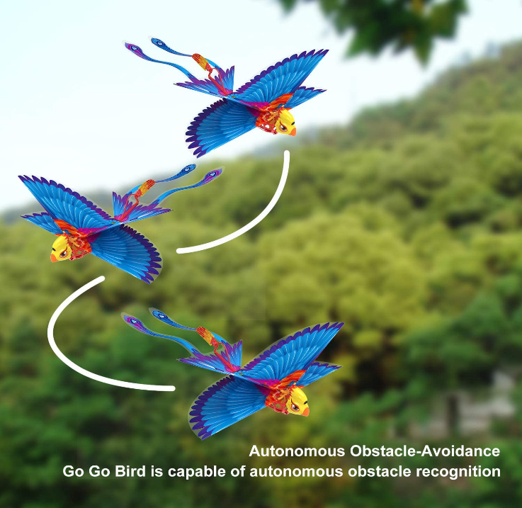 remote control flying bird with flapping wings