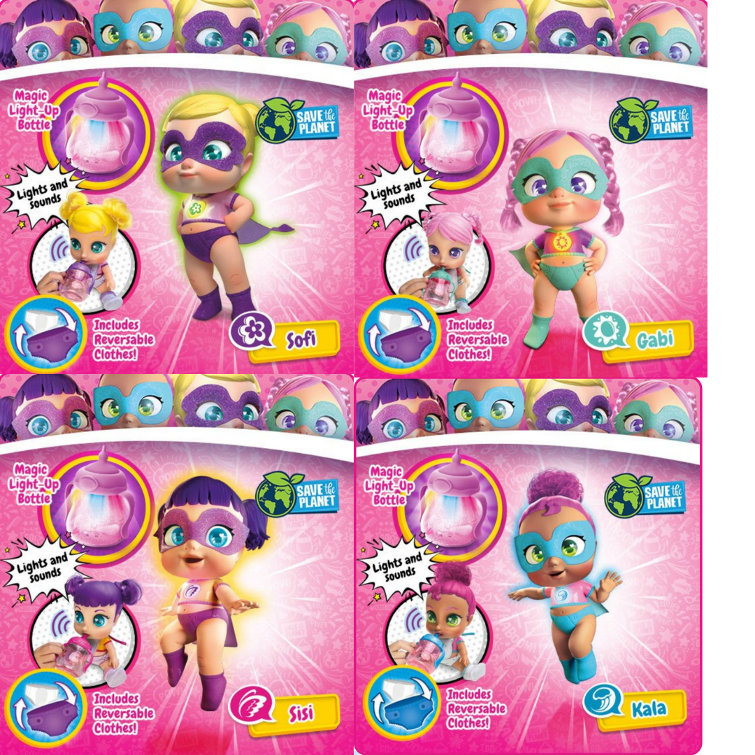 Super Cuties Super Cute Little Babies Who Become Little Heroes Whimsical Alley