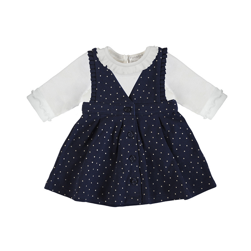 navy pinafore