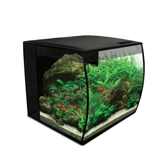 Fluval FLEX Aquarium Kit - Black 34 L (9 US gal)