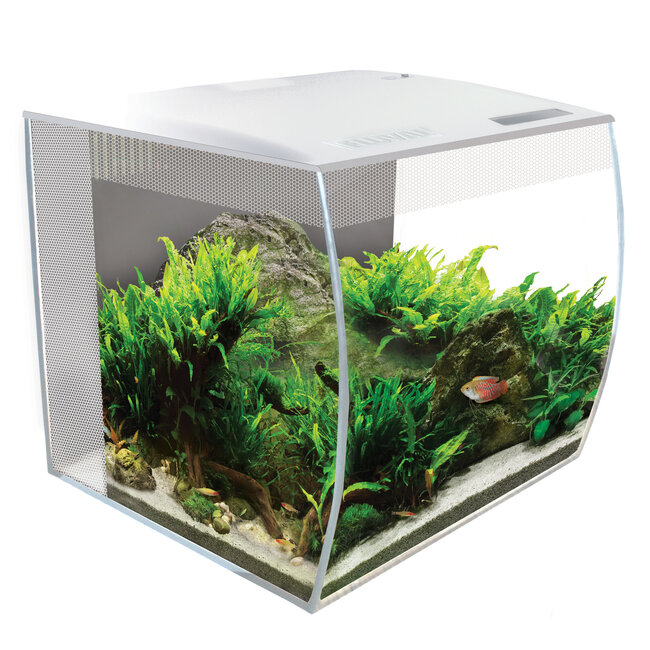 Fluval Flex Aquarium Kit - 34 L (9 US gal) - White