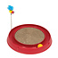 Catit Play 3 in 1 Circuit Ball Toy with Scratch Pad Red