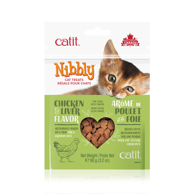 Nibbly Cat Treats Chicken & Liver 90g