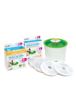 CatIt Triple Action Fountain Filter 2 Pack