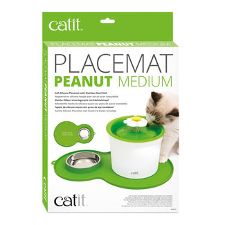 CatIt Peanut Placemat Green