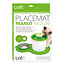 CatIt Peanut Placemat Green