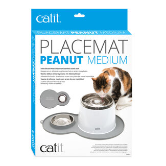 CatIt Peanut Placemat Grey