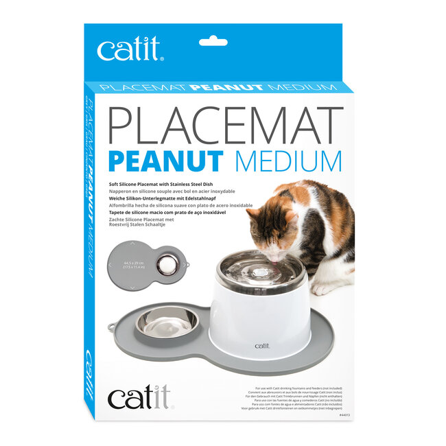 Peanut Placemat Grey