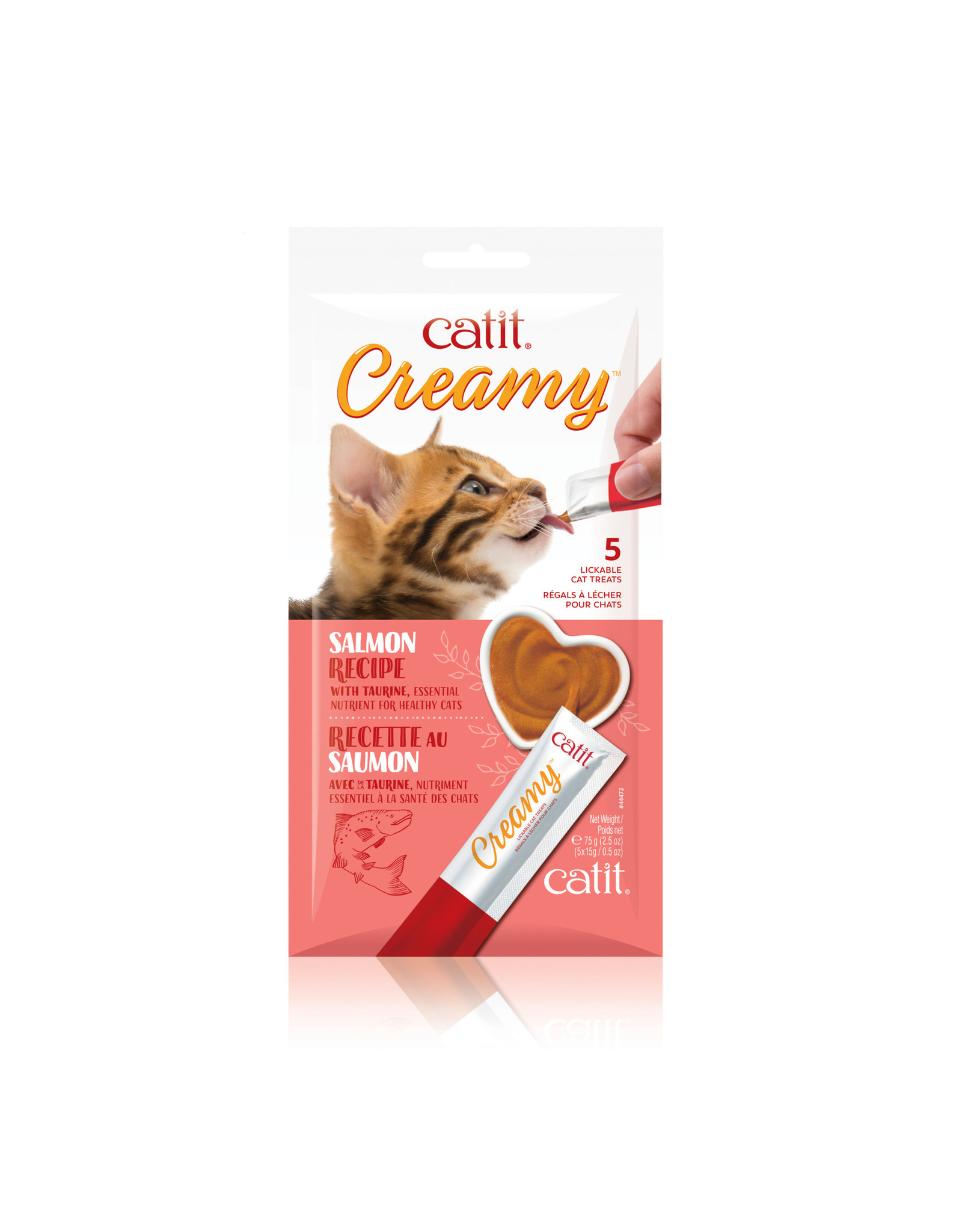CatIt Creamy Lickable Cat Treat Salmon 5 Pack