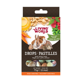 Living World Living World Small Animal Drops Multi-Mix Flavour 75g (2.6oz)