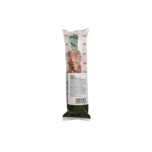 Living World Small Animal Sticks Vegetable Flavour 45g (1.5oz)