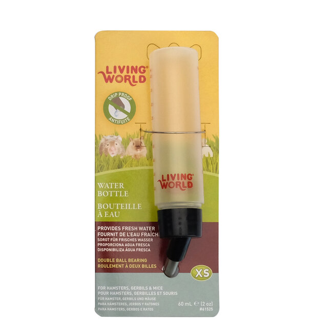 Living World Water Bottle - XSmall - 60 ml (2 oz)