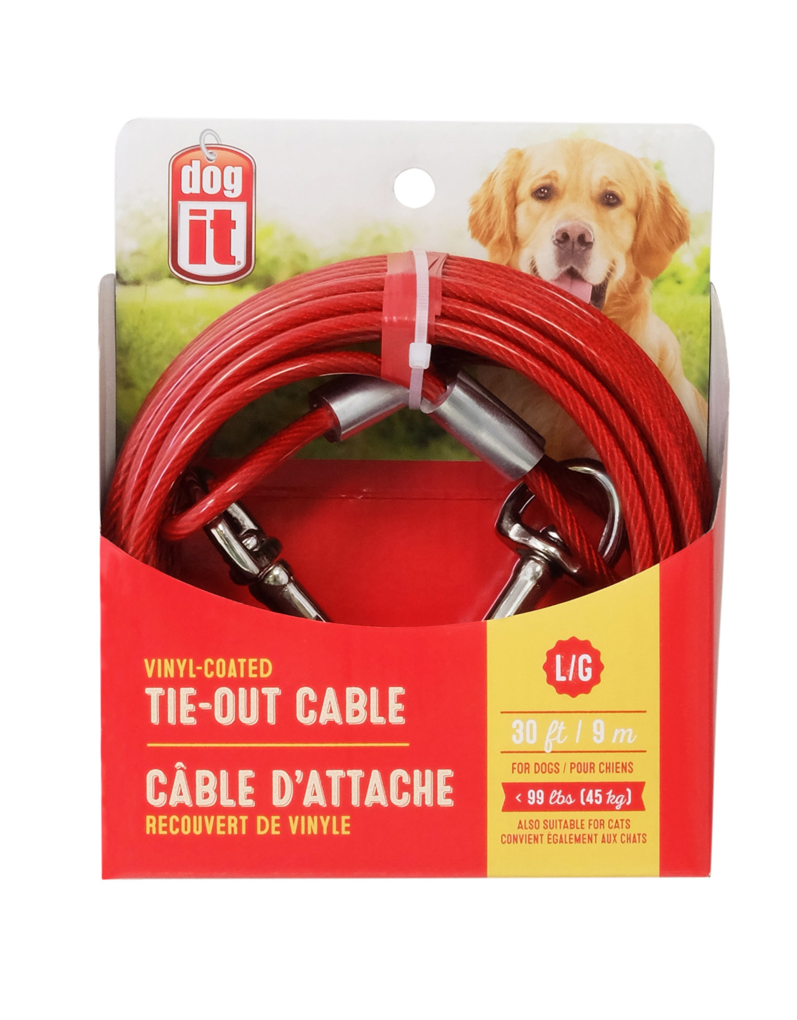 dog tether cable