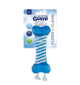 DogIt Gumi Dental Dog Toy Medium Floss & Clean