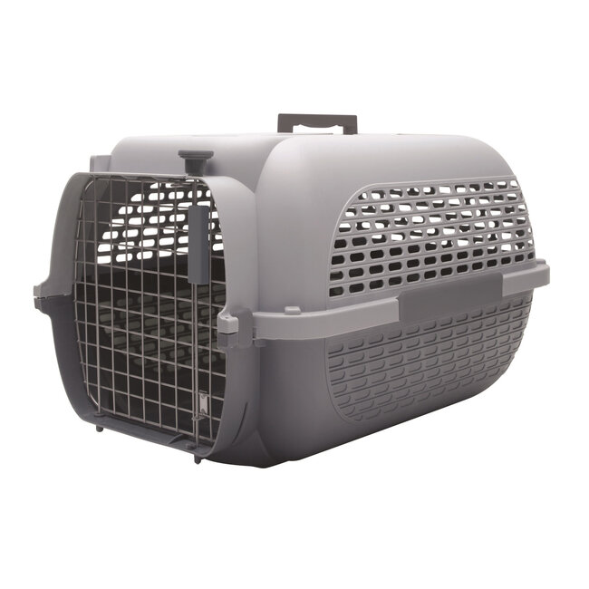 Voyageur Dog Carrier Gray/Gray Large 61.9L x 42.6W x 36.9cmH (24.3x16.7x14.5")