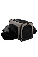 DogIt Soft Carrier Expandable Carry Bag Gray