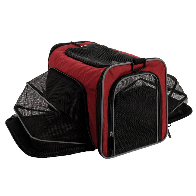 Soft Carrier Expandable Carry Bag Burgundy
