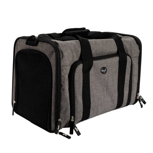 Soft Carrier Expandable Carry Bag Gray