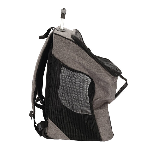 Soft Carrier 2-in-1 Wheeled Carrier/Backpack Gray