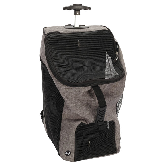 Soft Carrier 2-in-1 Wheeled Carrier/Backpack Gray