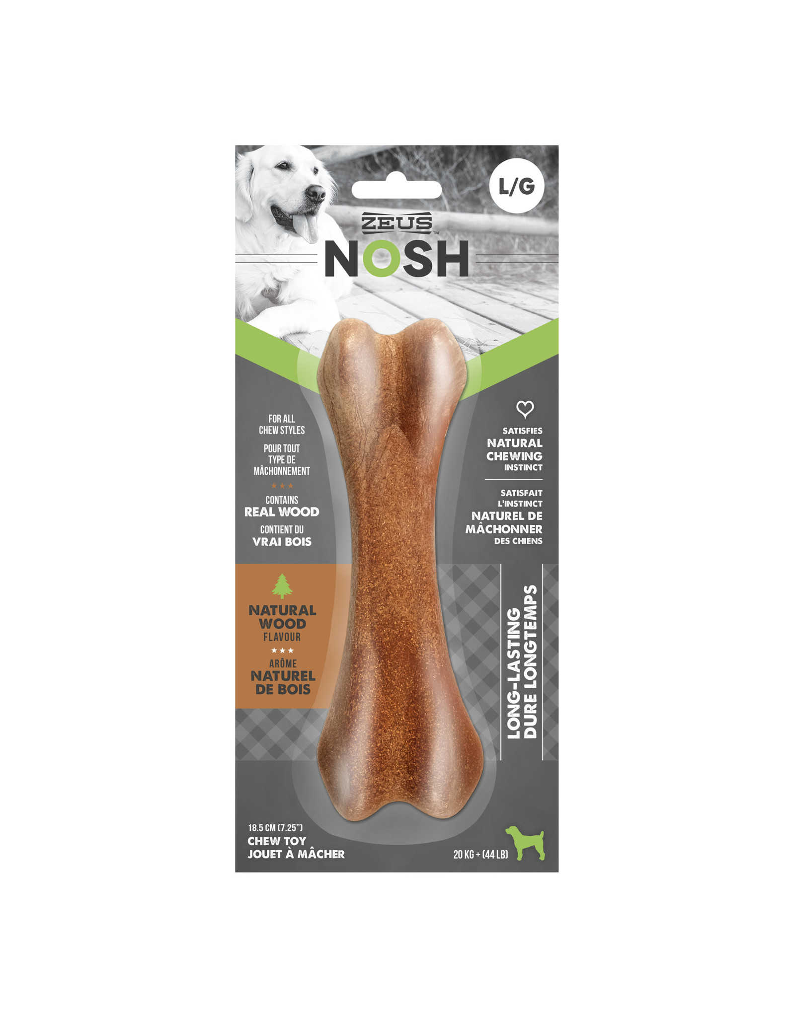 wood dog chew bone