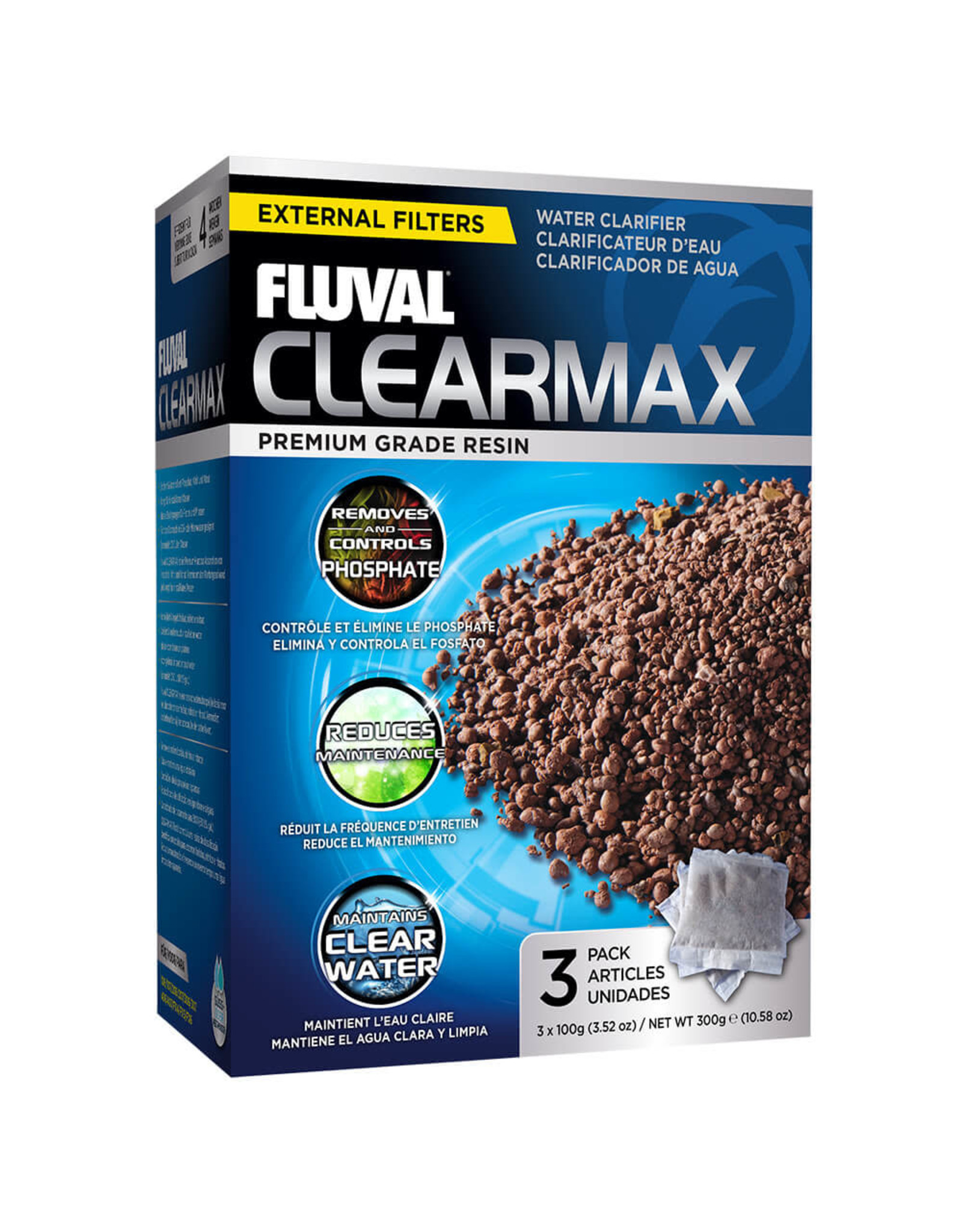 Fluval Fluval ClearMax - 3 x 100 g (3.52 oz)