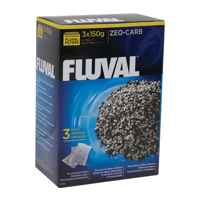 Fluval Zeo-Carb - 3 x 150 g