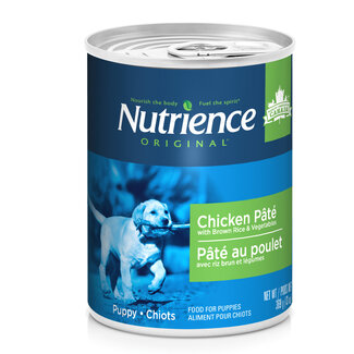 Nutrience Nutrience Original Puppy - Chicken Pate with Brown Rice & Vegetables - 369g
