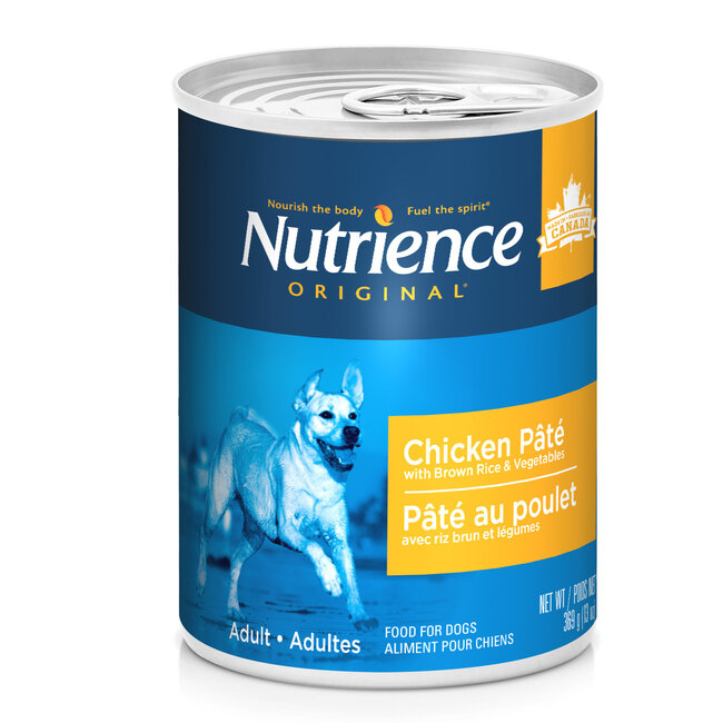 Nutrience Original Chicken Pate with Brown Rice & Vegetables - 369g