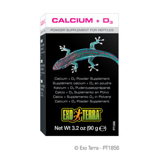 Exo Terra Calcium + D3 Powder Supplement 90g