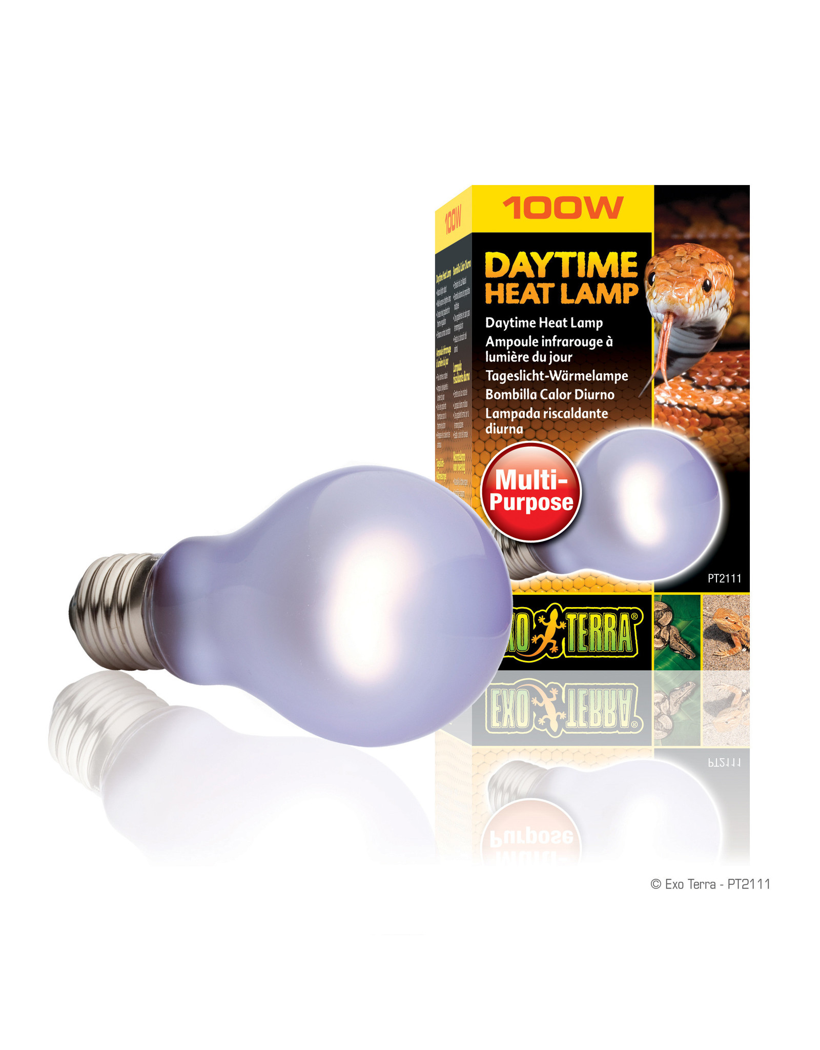 Exo Terra Daytime Heat Lamp A19/100W