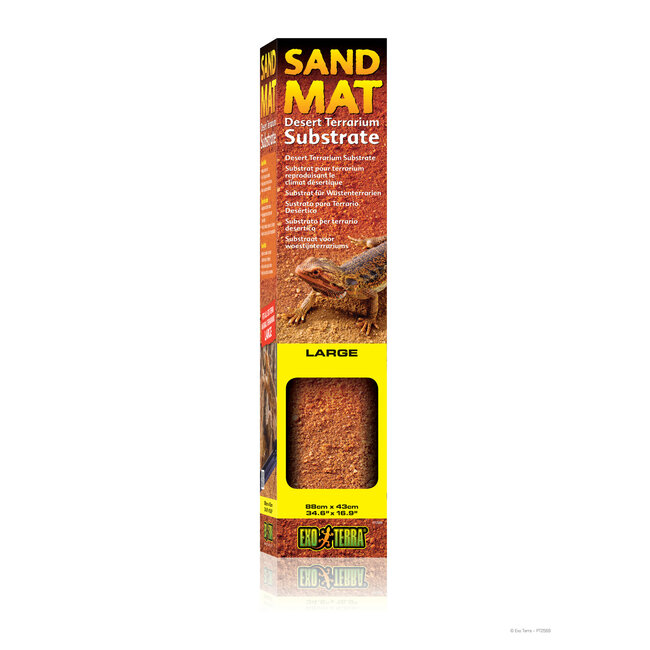Sand Mat Large - Desert Terrarium Substrate - 88 cm x 43 cm (24" x 16")