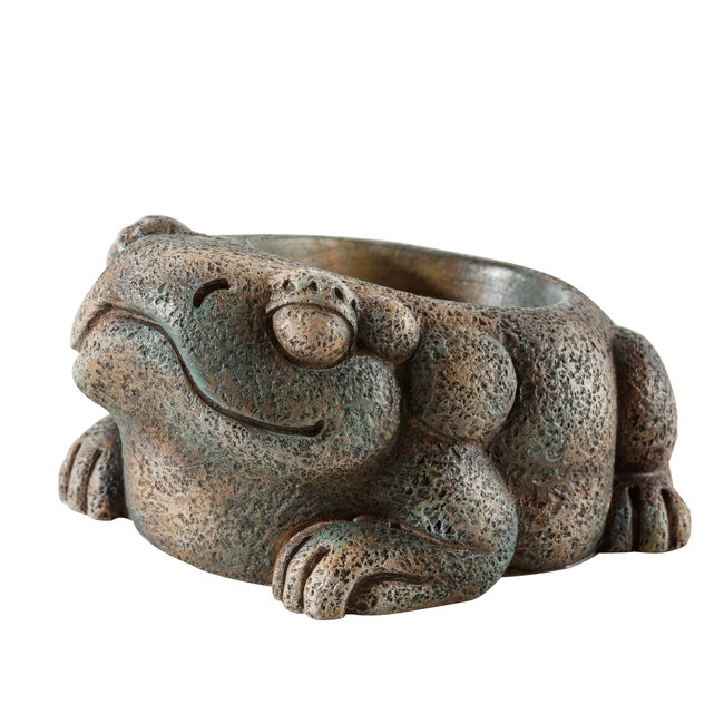 Aztec Frog Water Dish