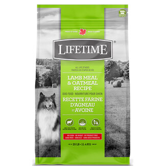 Lifetime Lifetime Lamb & Oatmeal 11.4kg