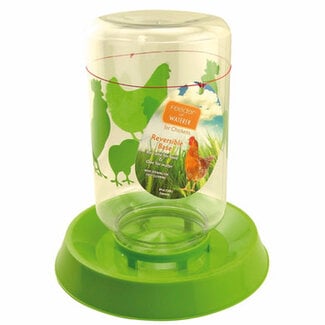 LixIt Lixit Reversible Chicken Feeder & Waterer - 64oz