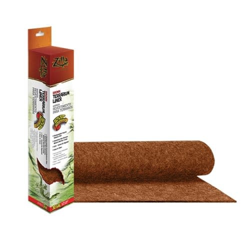ZILLA Terrarium Liner Brown 30 gal Western Pet Supply