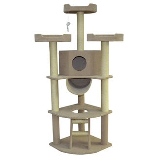 Animal Treasures Cat Tree Scratcher New Yorker 66"