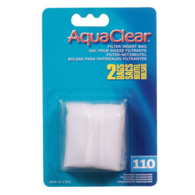 Nylon Filter Media Bags for AquaClear 110 - 2 Pack