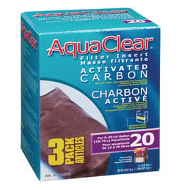 AquaClear AquaClear 20 Activated Carbon Filter Insert 3 Pack 135g