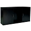 Fluval Aquarium Cabinet - 55 Gal - 48.78" x 13.25" x 26" (124 cm x 33.7 cm x 66 cm) - Black